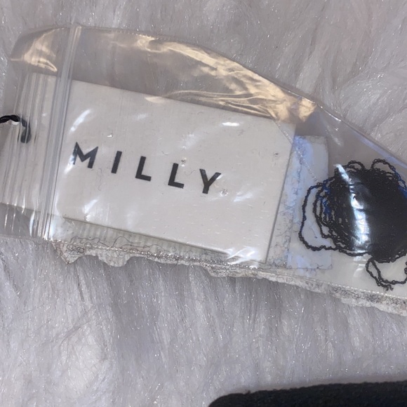 MILLY Twist Neck Fitted Black Knit Dress - Picture 10 of 11